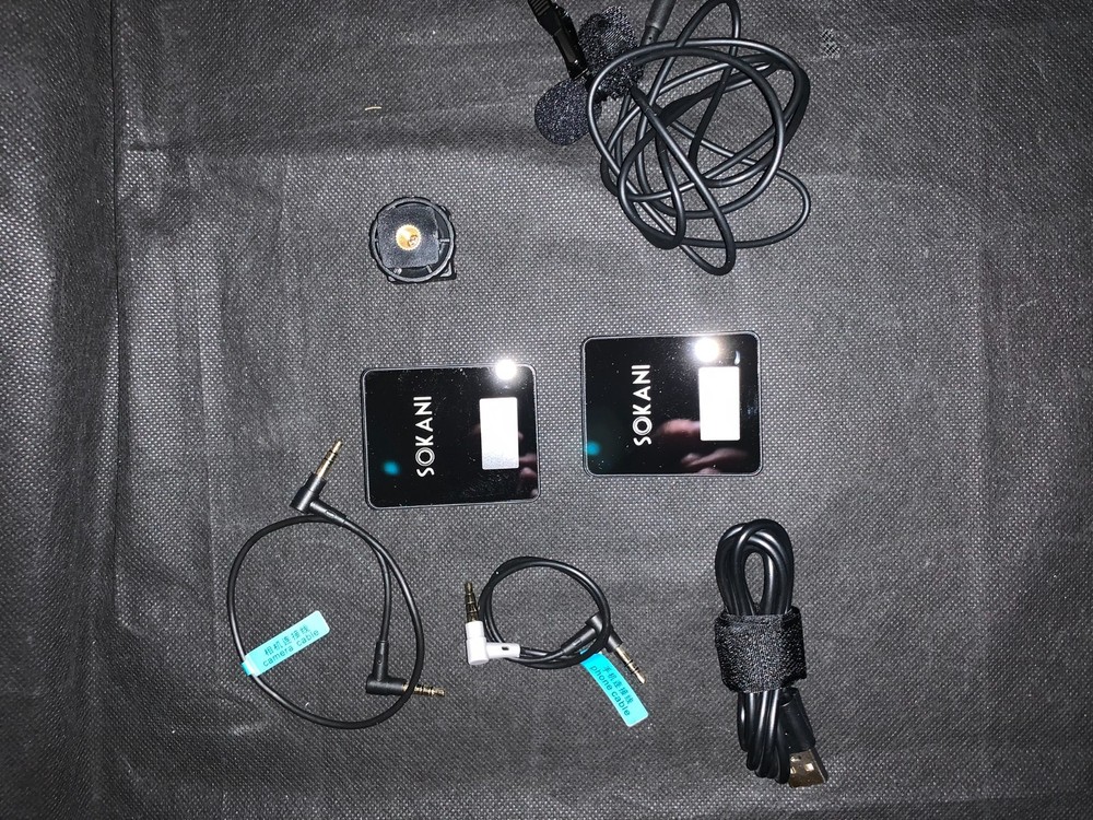 SOKANI Tiny Twin Professional Wireless Microphone System Free Shipping