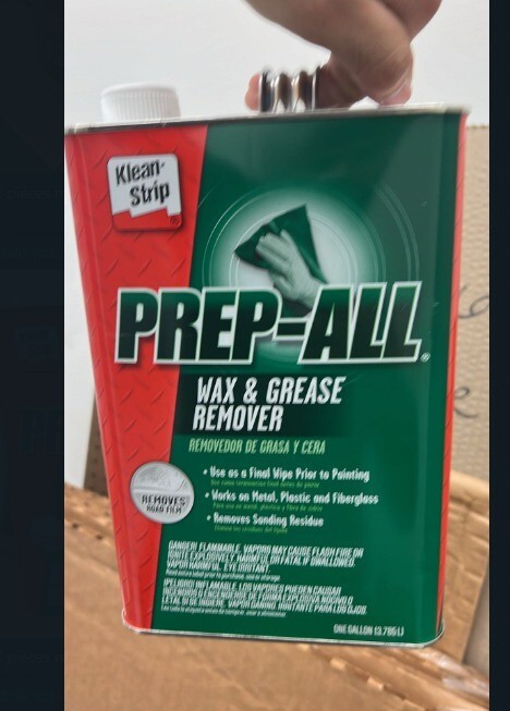 New Klean-Strip GSW362, Prep-All Wax and Grease Gallon, Free Shipping