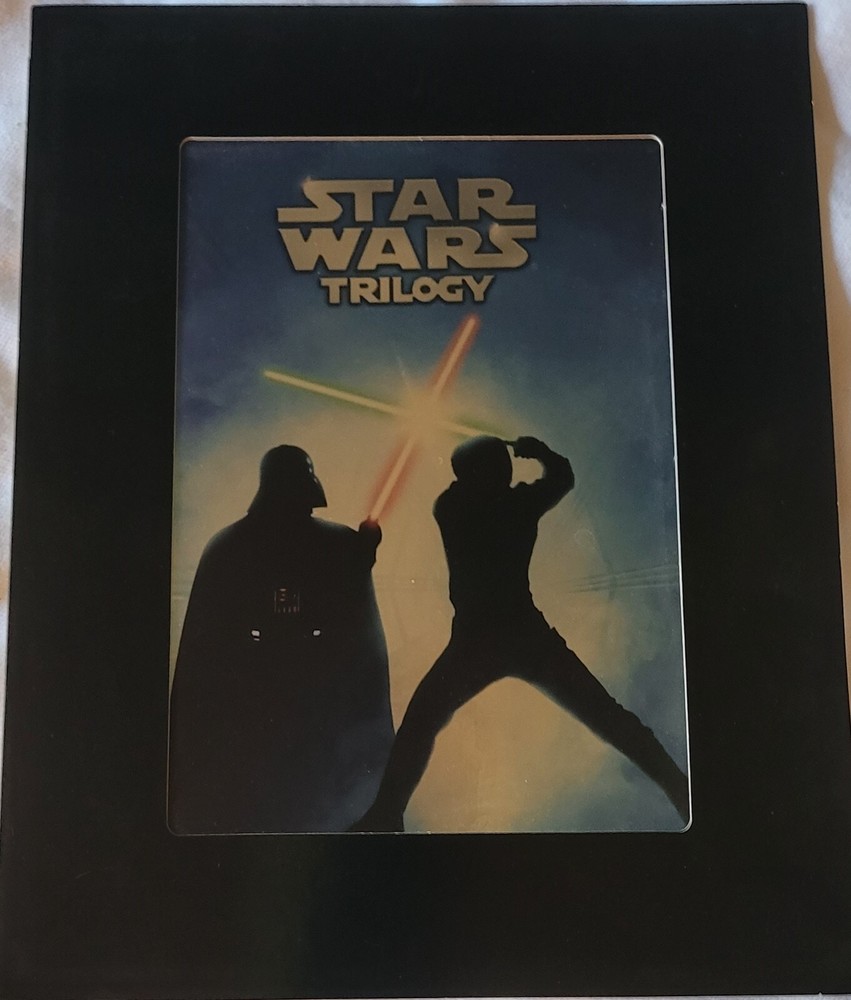 STAR WARS TRILOGY CYBERCENE LITHOGRAPH 2004 