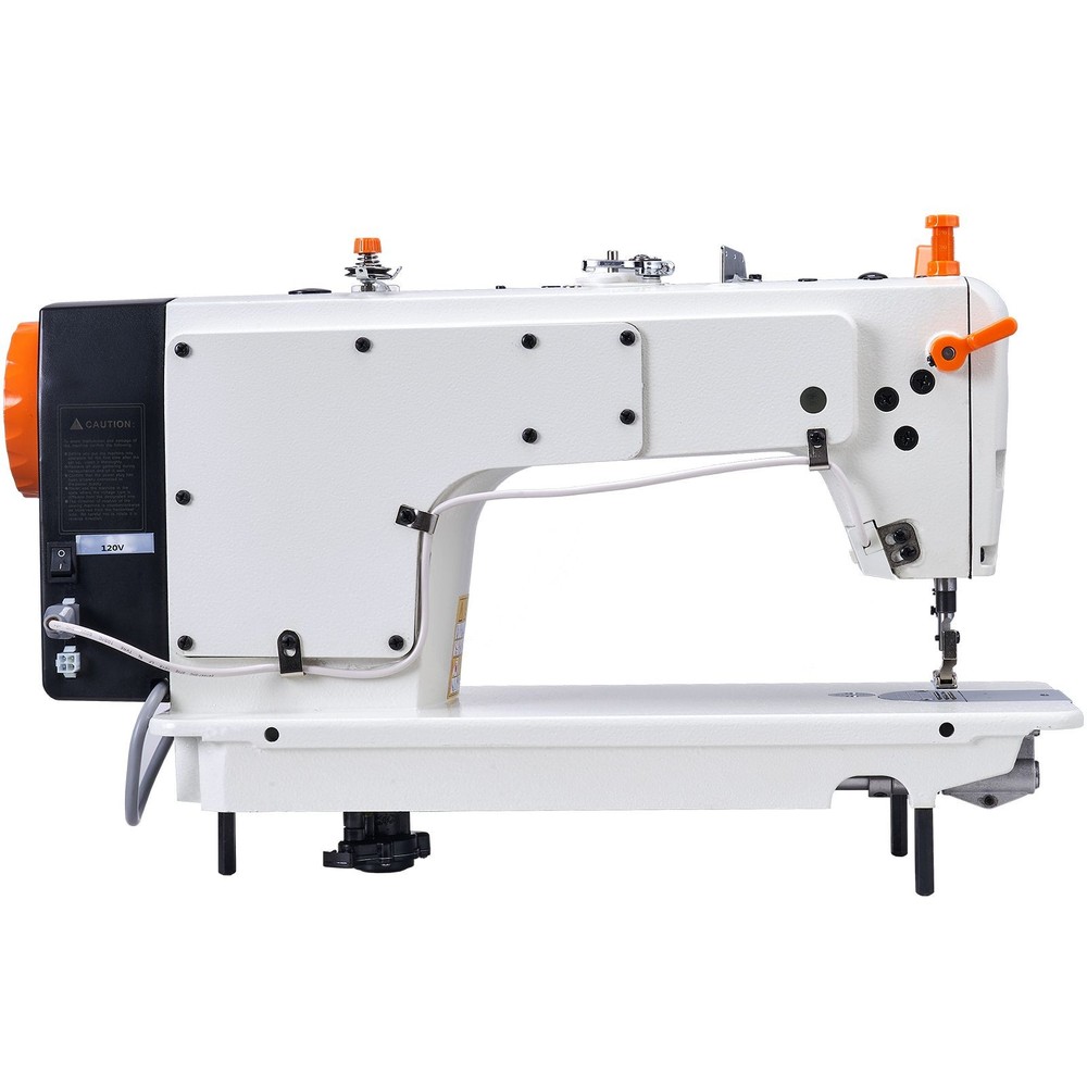 550W Servo Lockstitch Sewing Machine: 5000spm, 0.4" Thick Material