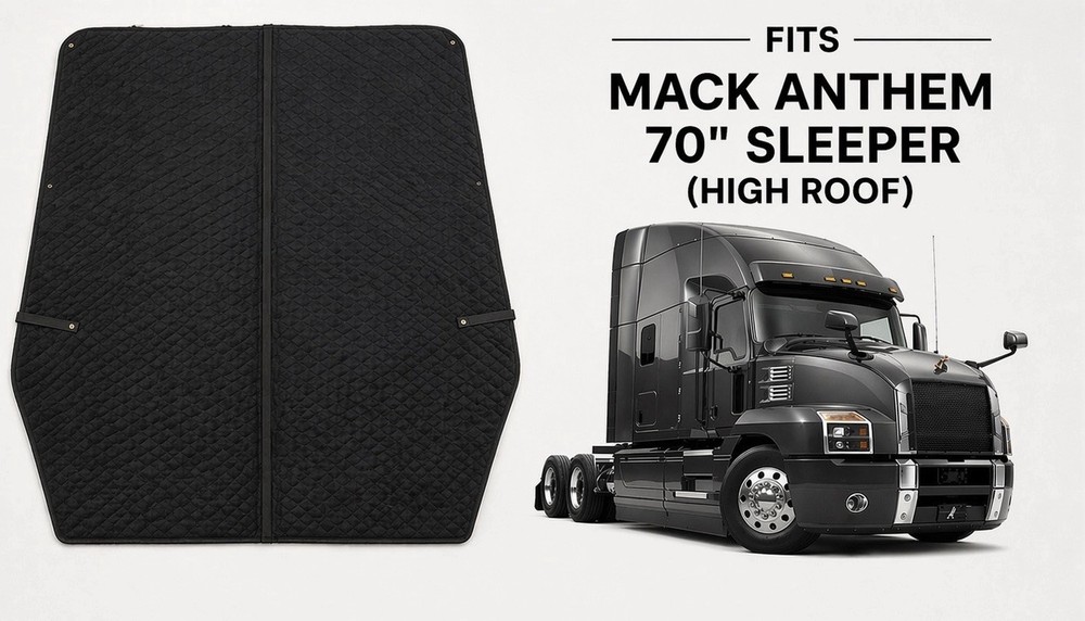 Mack Anthem 70" Sleeper Privacy Curtains Premium New