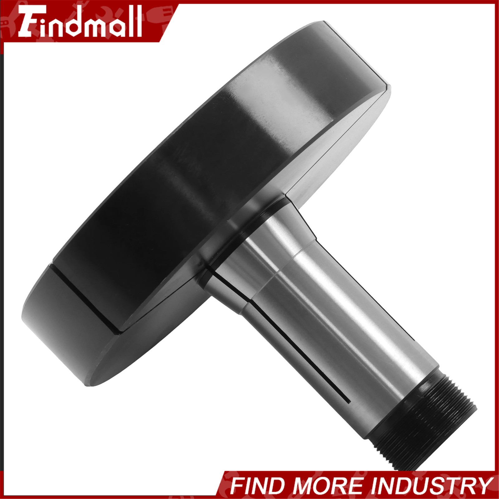 Findmall 5 Inch 5C Step Collet 1-1/8 Bore Precision Ground Steel Lathe Tool