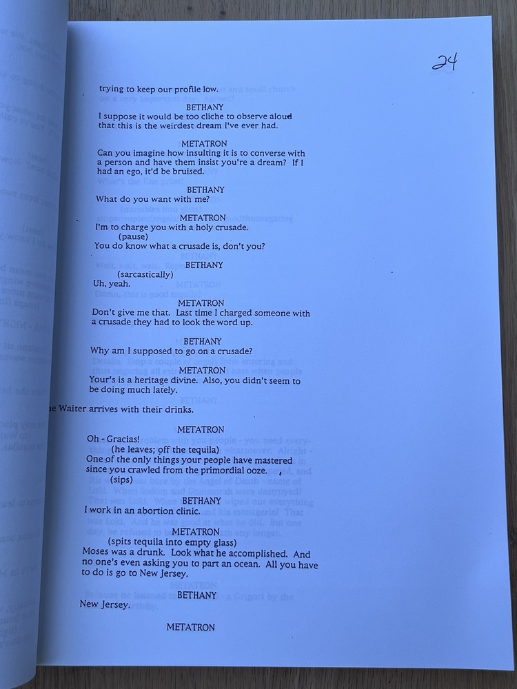 1996 Dogma Kevin Smith Original Script Screenplay 4th Draft View Askew Miramax