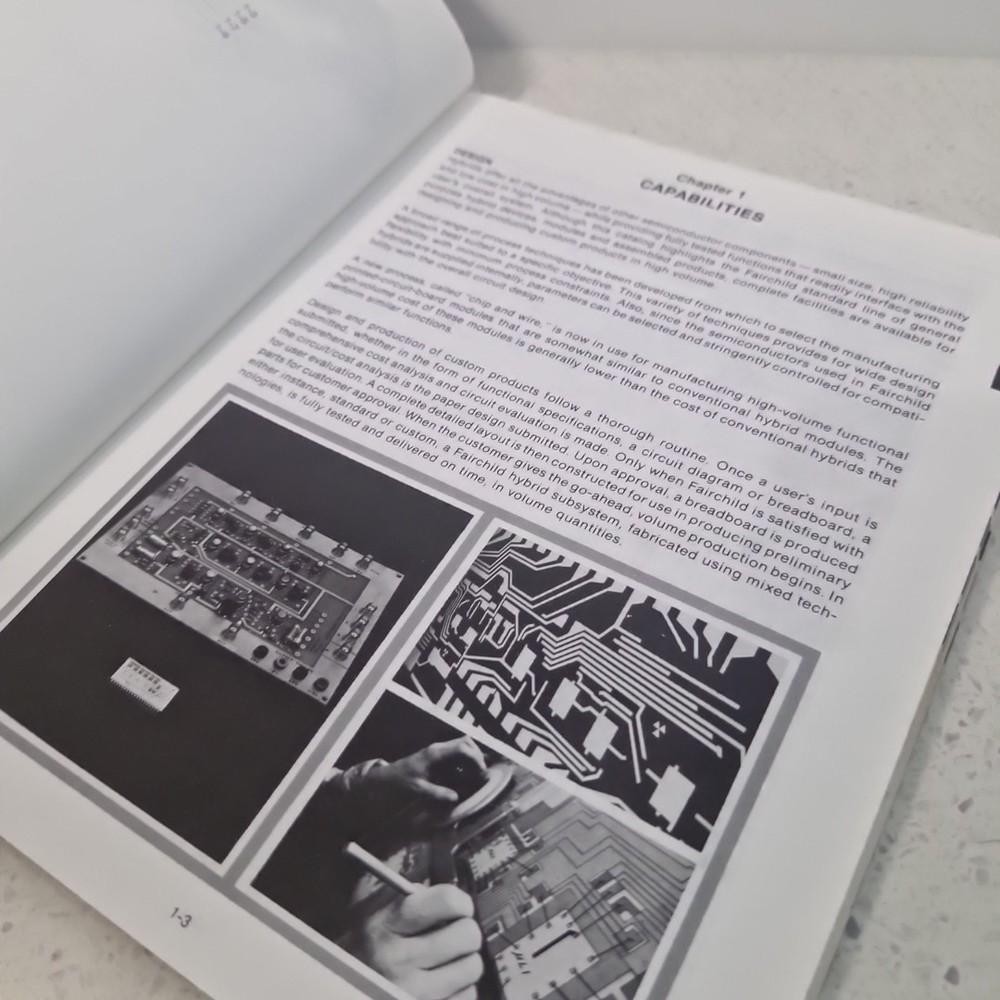 1978 Fairchild Hybrid Data Book Semiconductor Circuit Modules Technical Design
