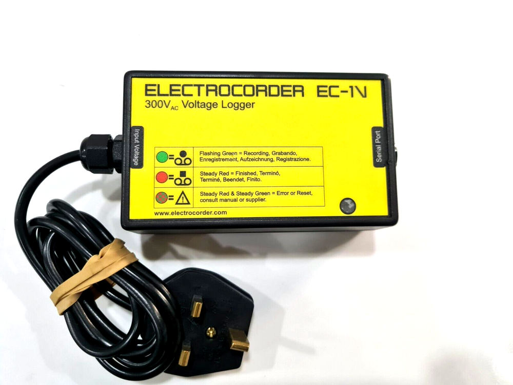 Electrocorder EC-1V Voltage Recorder Via Dhl Express.