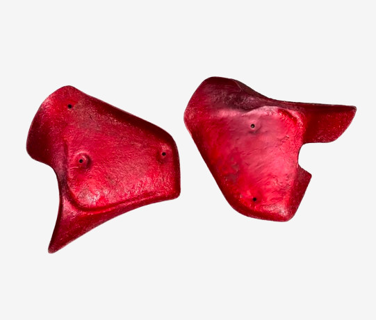 FIT FOR BSA A65 CHERRY FIBER SIDE PANEL LH & RH