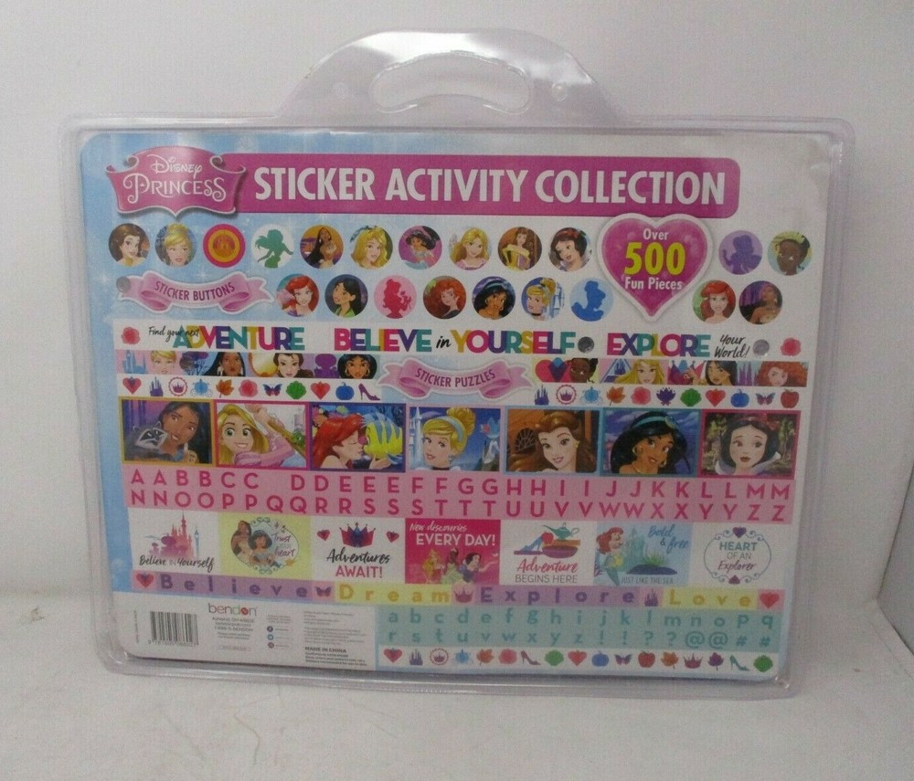 Bendon Disney Princess Sticker Activity Collection Super Pack