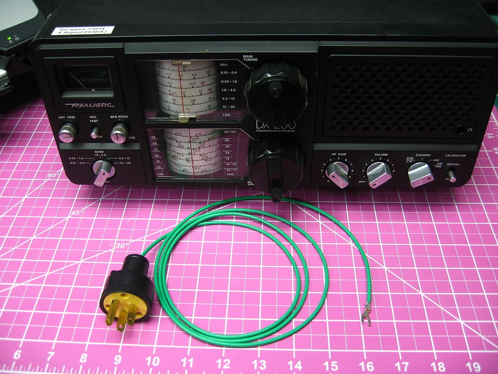 Ground Wire/ Listening/Svc Ground - Shortwave/Communication Receiver - Basic