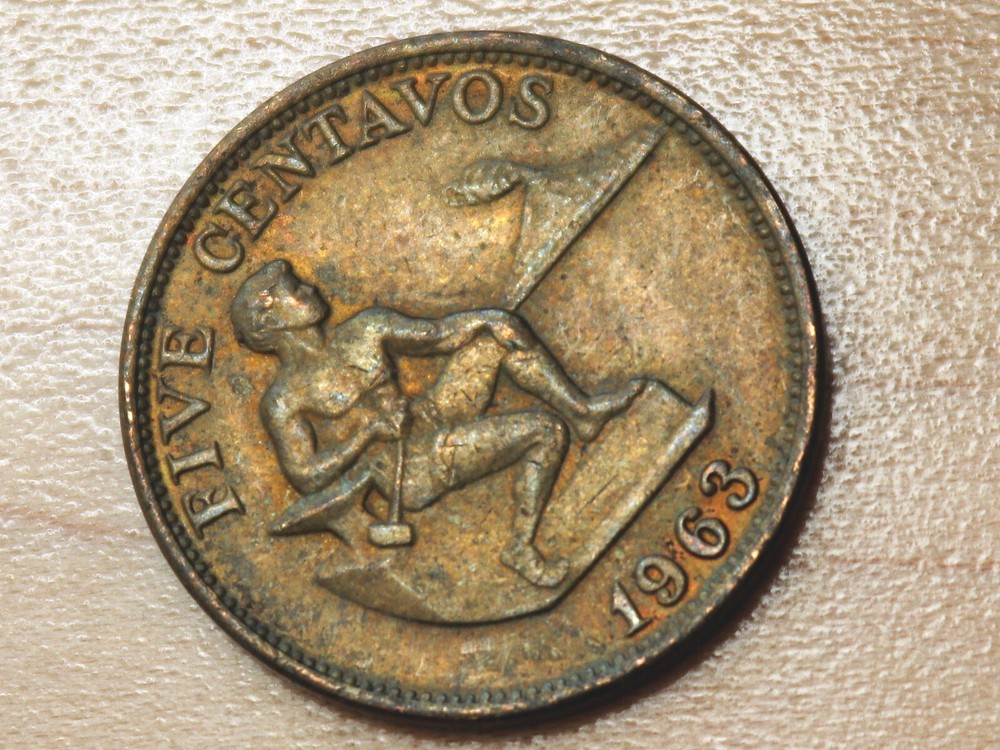 1963 Philippines 5 Centavos