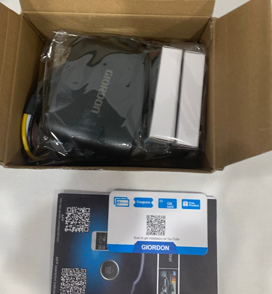 Universal Car Remote Starter Keyless Entry Open Box