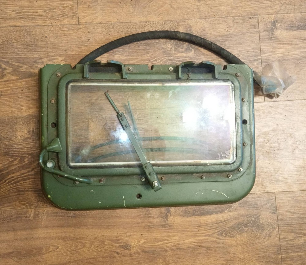 Tank T-72 window from the hardware
