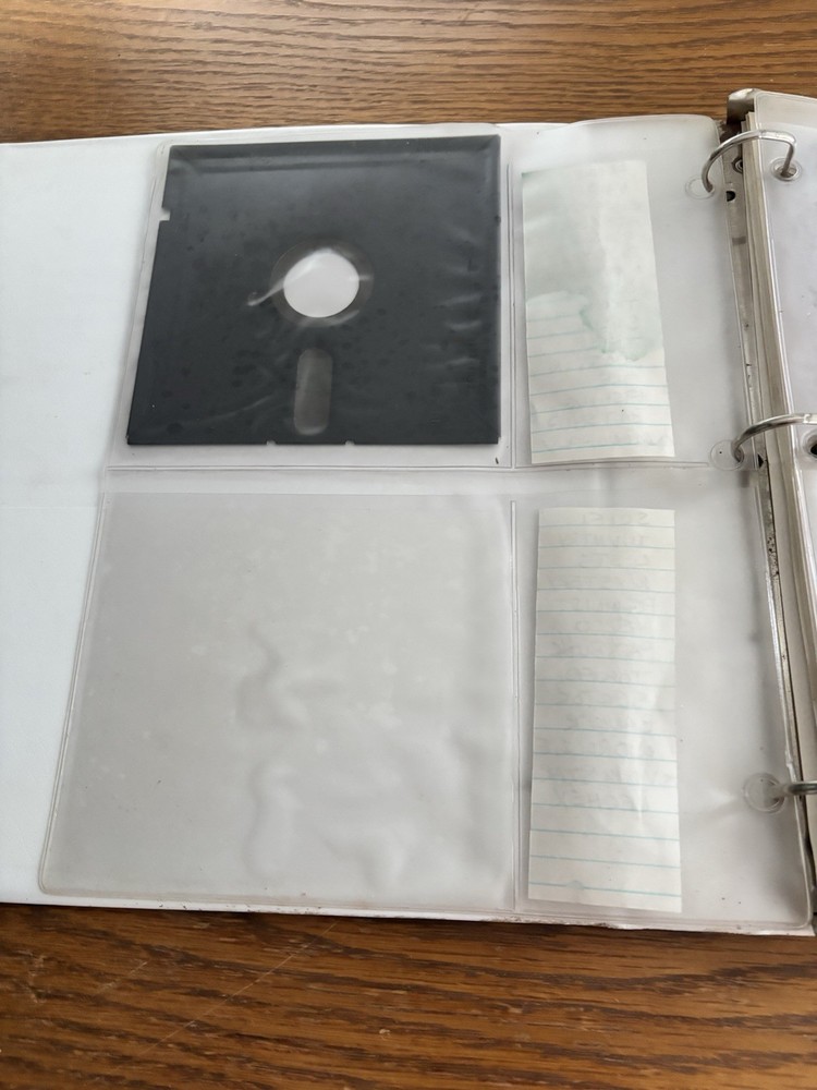 iCOM Attache S100 Computer Users Manual Pertec Binder Disk All Included