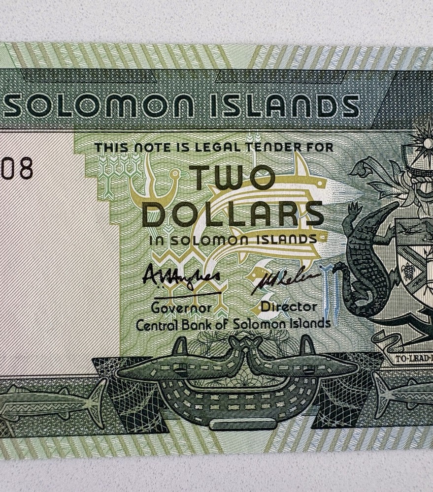 Solomon Islands $2 Banknote (Uncirculated)