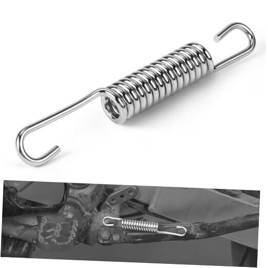 Side Stand Springs Kick Side Kick Side 65Mn Spring Steel Compatible with