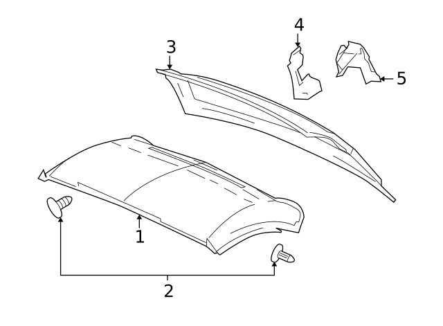 Genuine GM Side Trim 88987667
