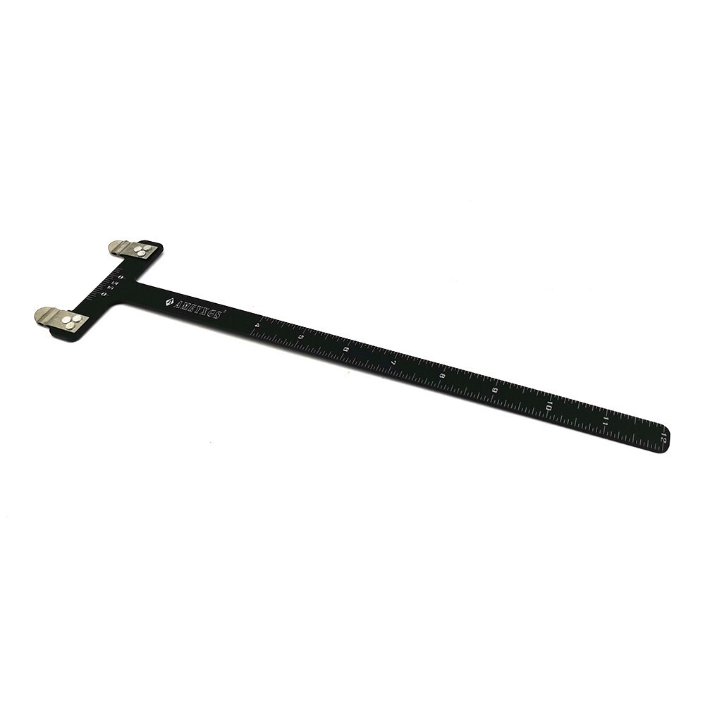 String Nock Point Tool Set Archery Bow Nokset Plier T Square Ruler 6 Brass Nock