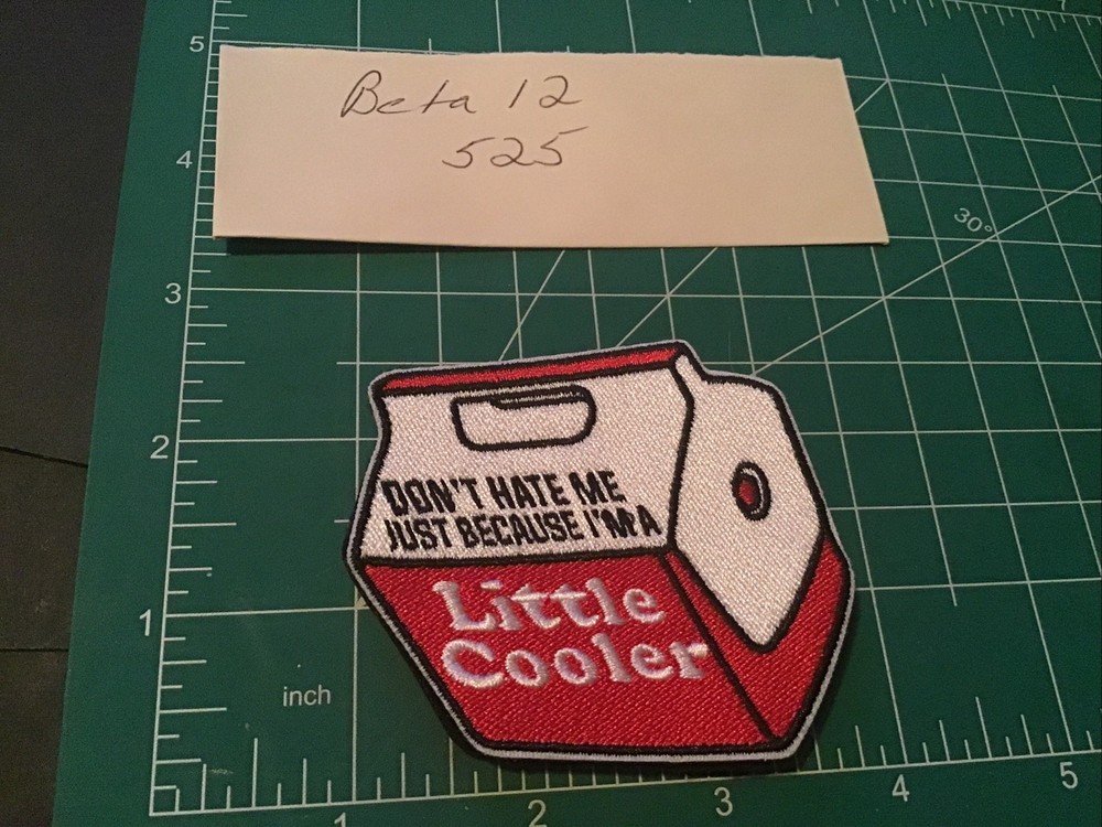 DONT HATE ME JUST BECAUSE IM A LITTLE COOLER Tacticle Morale Patch Hook and Loop