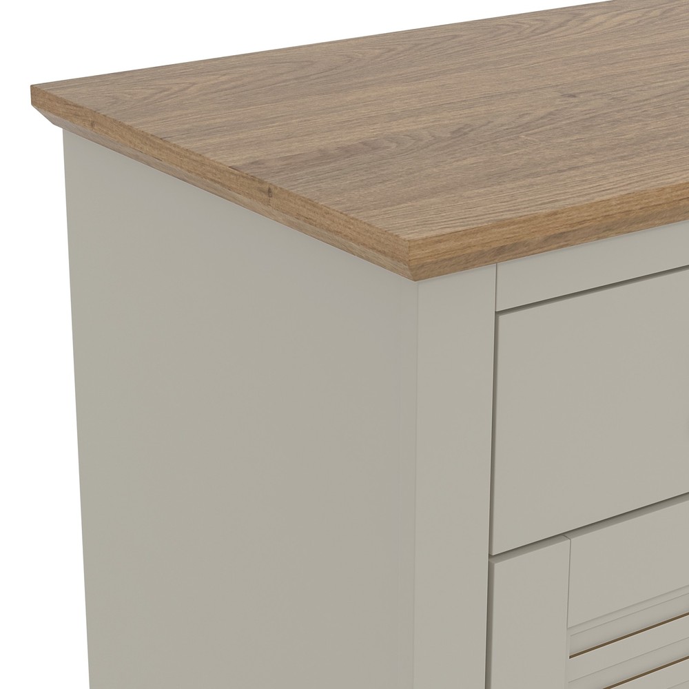 HOMCOM 2-Door & Drawer Sideboard - Modern Adjustable Shelf Cabinet