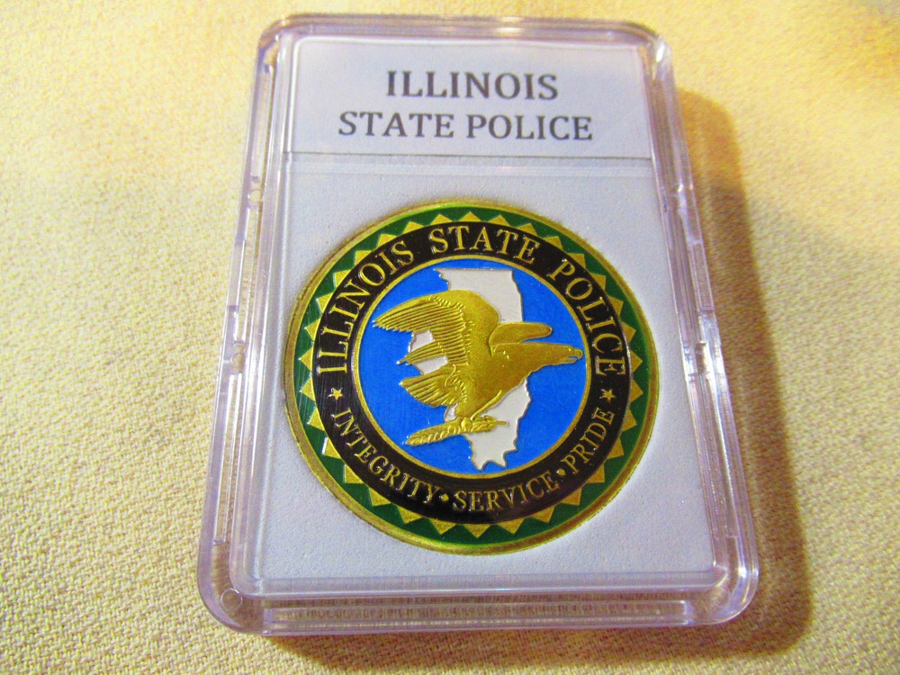 ILLINOIS STATE POLICE Challenge Coin