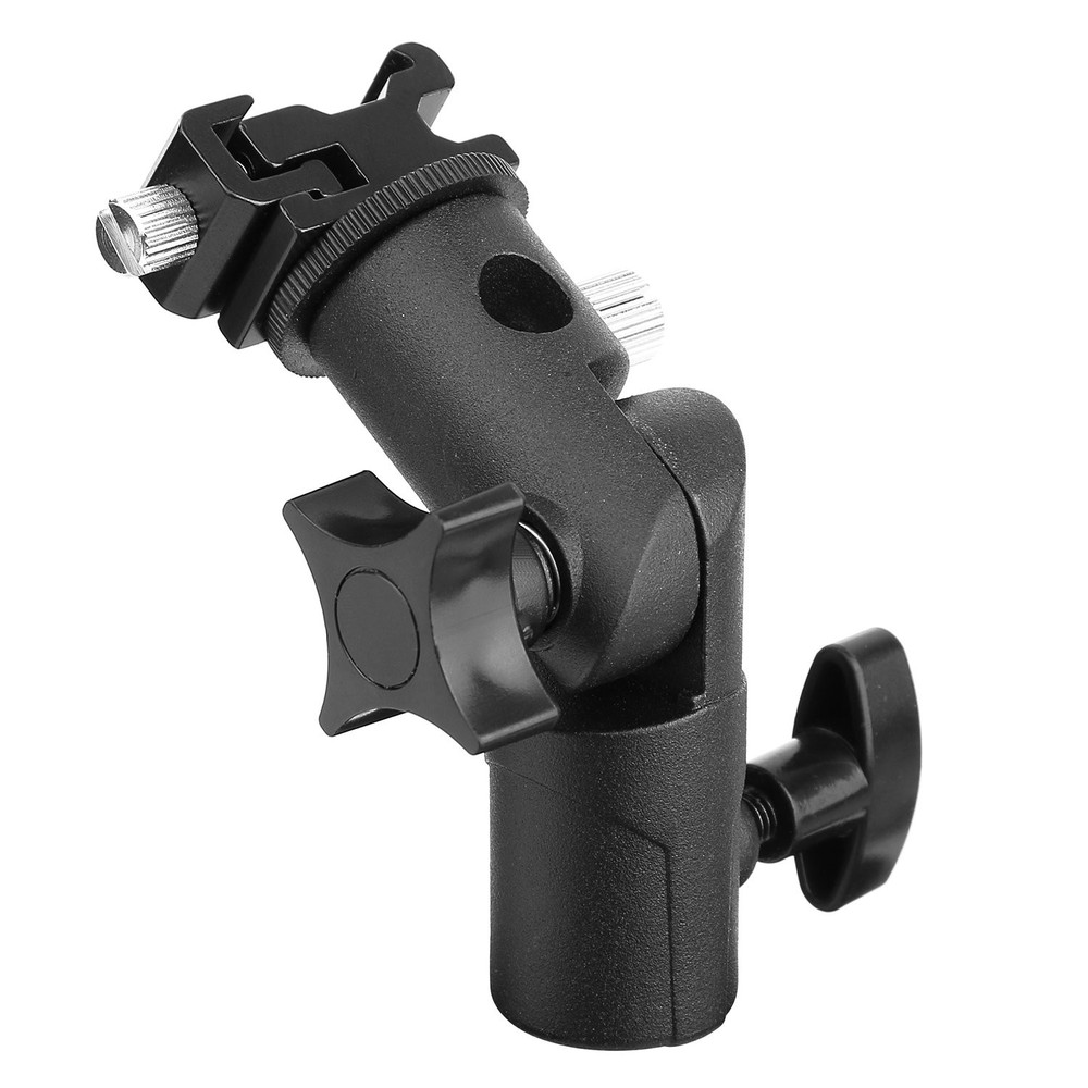 2Pack Camera Flash Speedlite Mount Swivel Light Stand Bracket with Umbrella R...