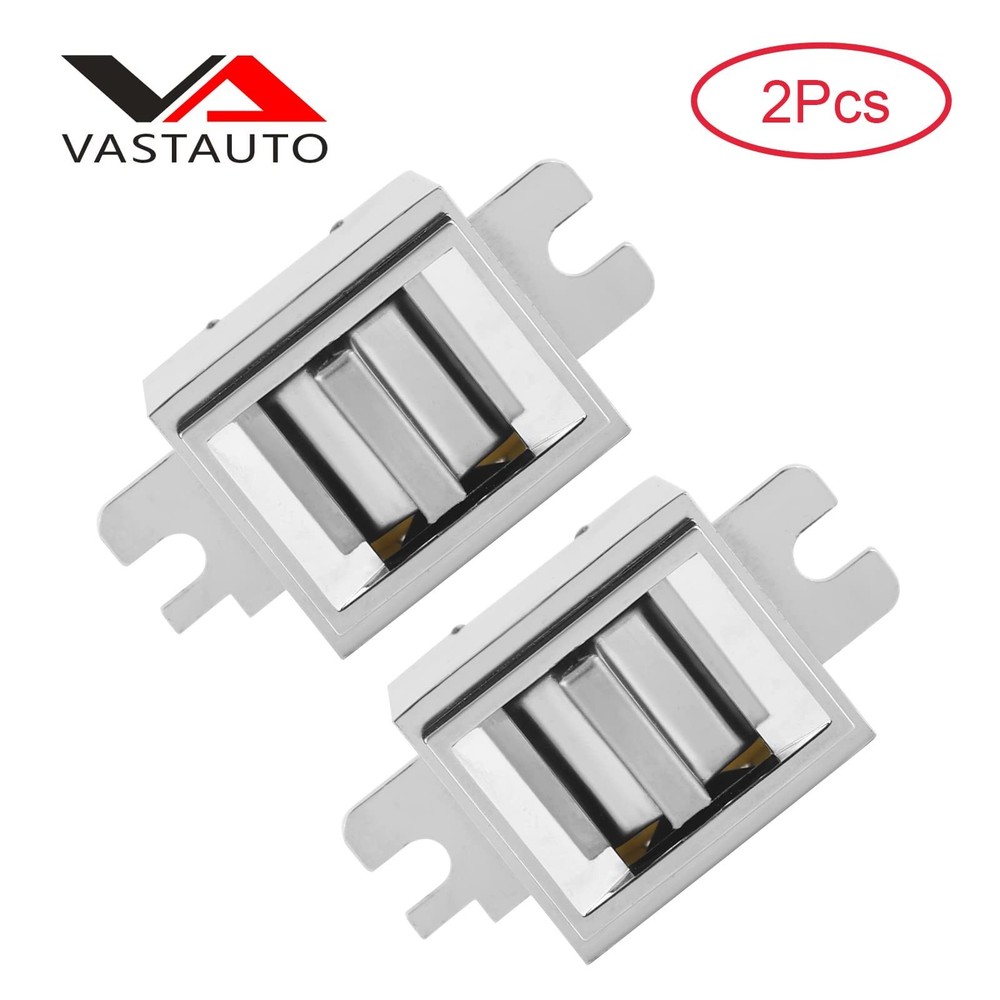C3 Power Window Switch 1Pair Compatible with 1968-1982 Corvette Chrome