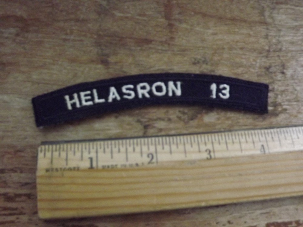 Navy HELASRON 13 Tab - INV# C1511