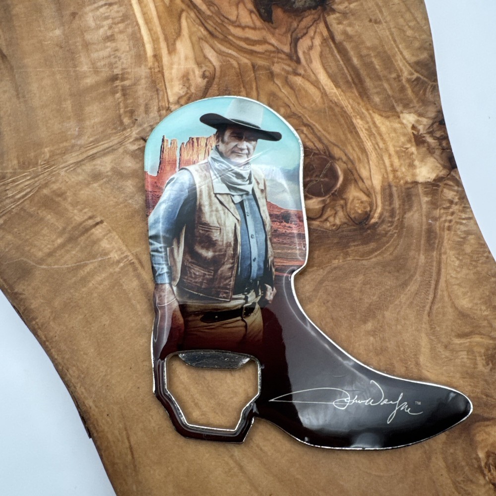 John Wayne Enterprises Magnetic Boot Shaped Can Opener 2017