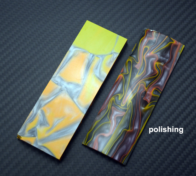 7.5mm thickness Dream clouds Color Knife  handle PMMA material DIY tools Making