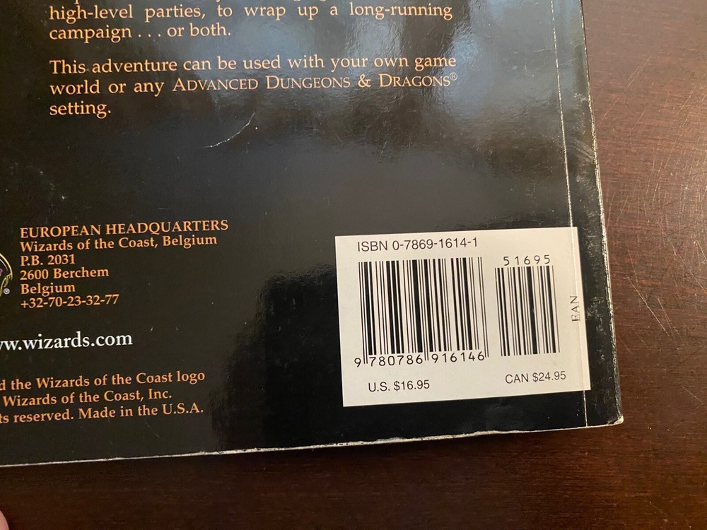 AD&D TSR Adventure Module “Apocolypse Stone”