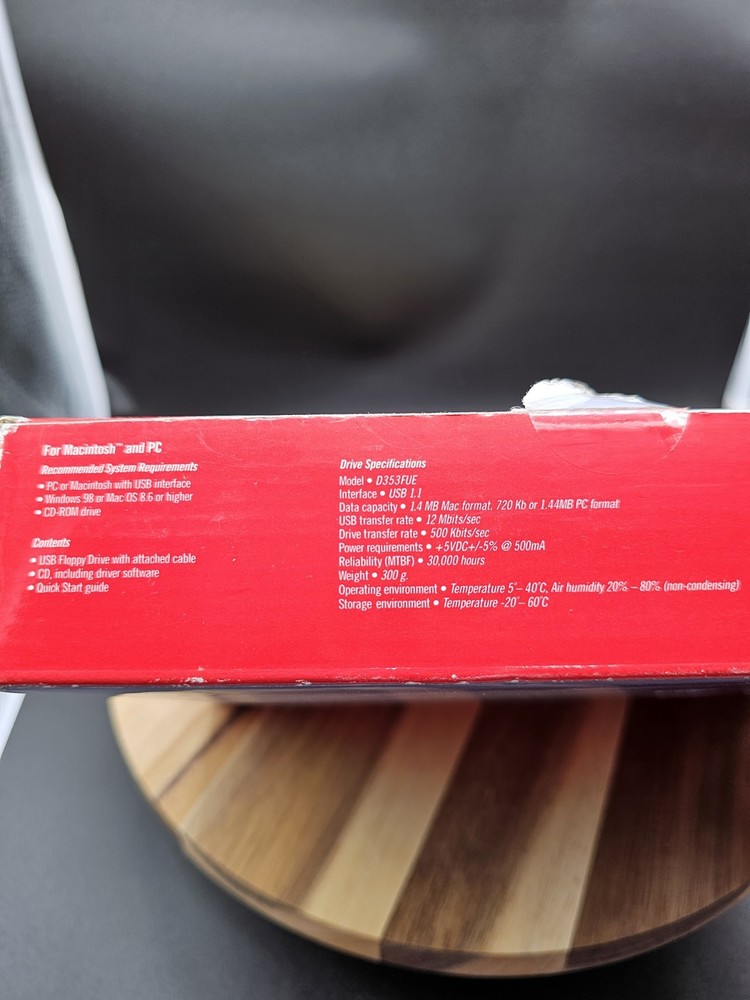 Imation External USB Floppy Disk Drive