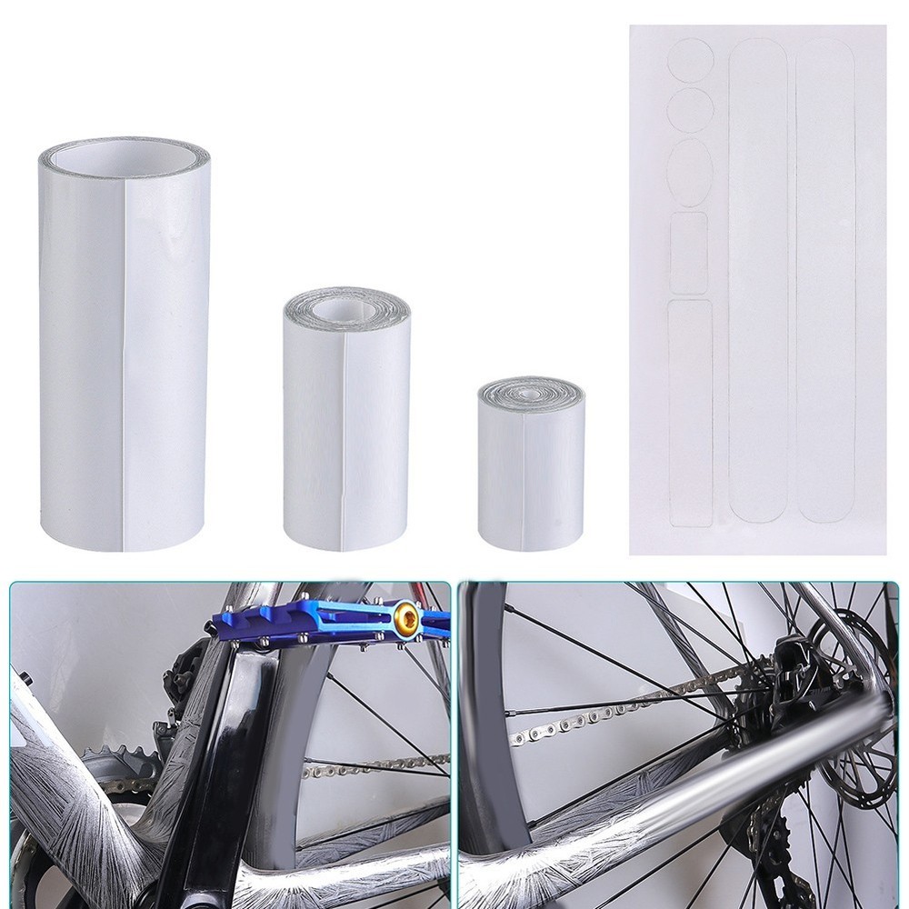 Bike Frame Protector For Off-road Riding PVC Material Scratch-resistant