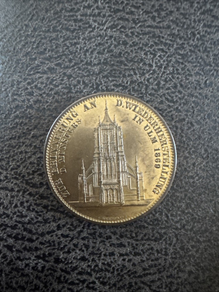 1923 Germany Ulm Cathedral Coin