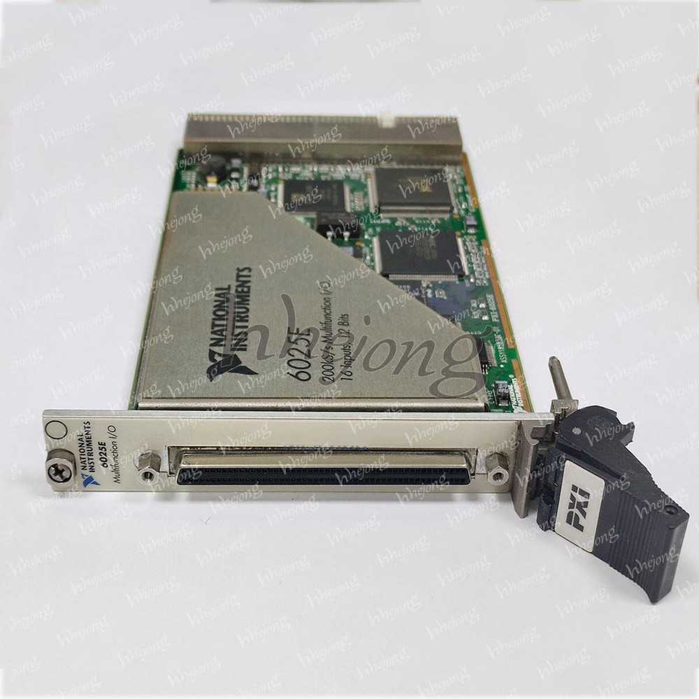 Used 1PC National Instruments NI PXI-6025E Multifunction I/o Module