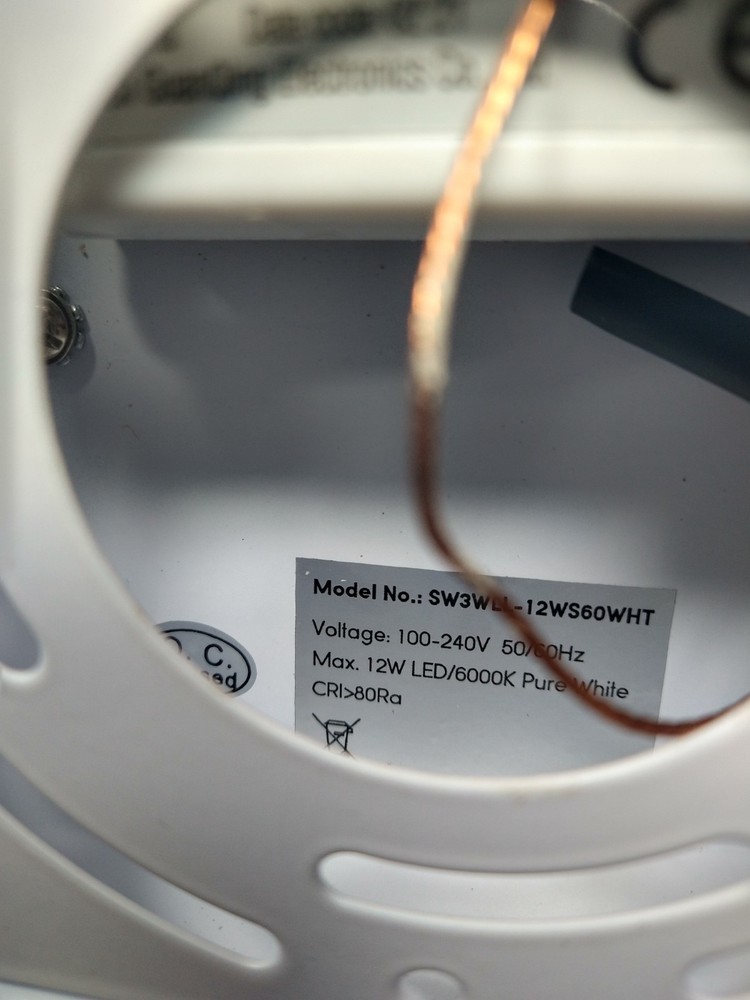 MODERN LED WALL SCONCE LIGHTING FIXTURE RECTANGULAR QUALITY ALUMINUM HOUSING