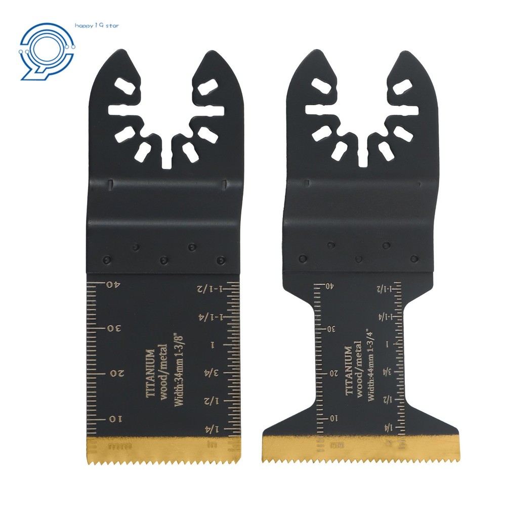 20 Pack Universal Oscillating Saw Blades - 6 Types Titanium Multitool Blades Kit