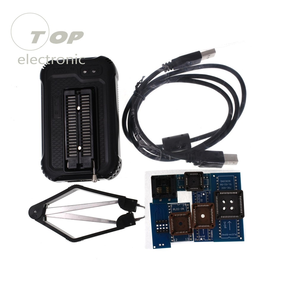 T48 TL866II Programmer USB EPROM FLASH BIOS 6 Socket Extractor For 13000 IC