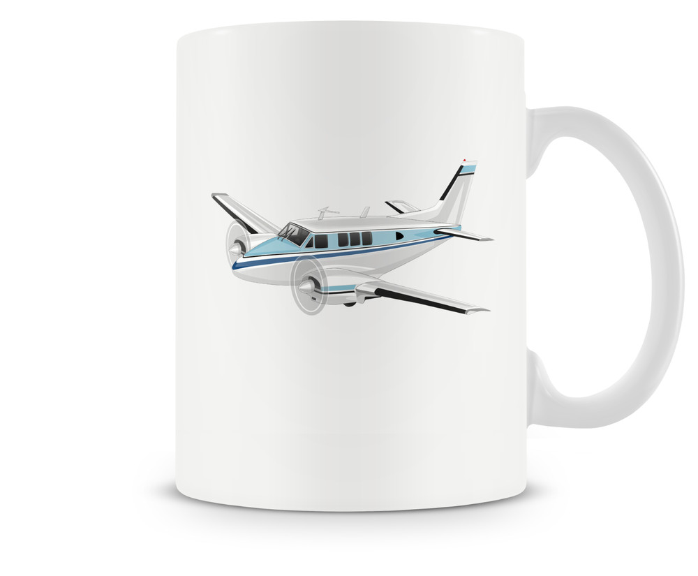 Beechcraft Queen Air Mug - 15oz.