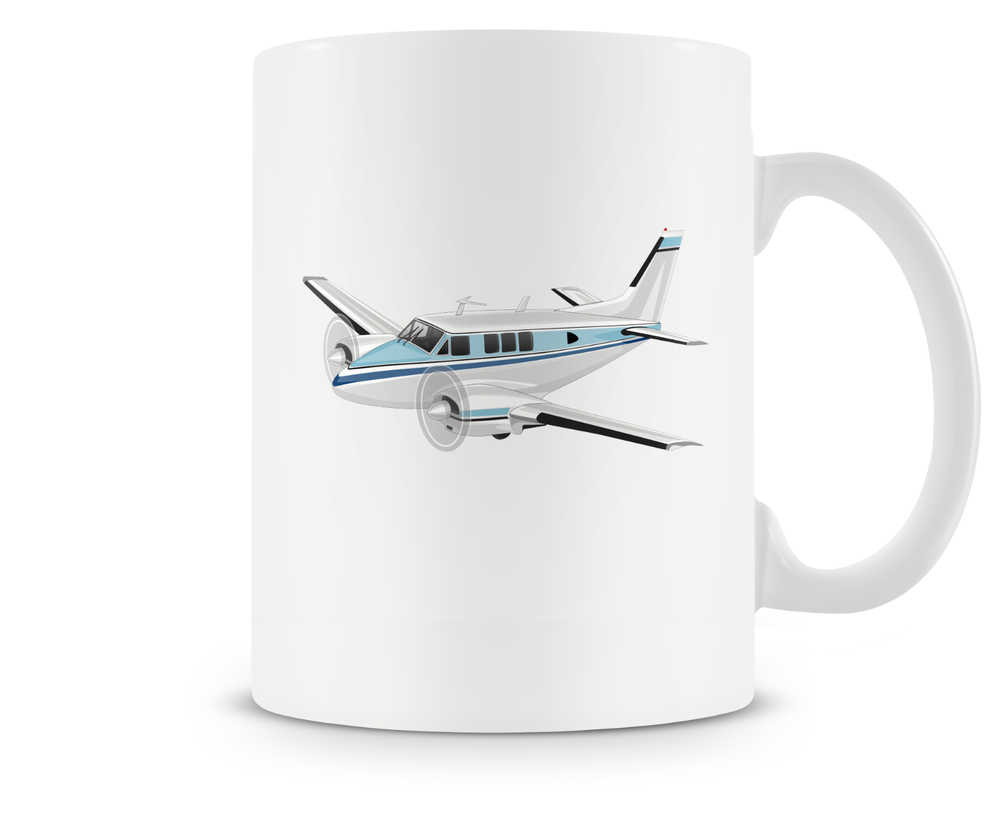 Beechcraft Queen Air Mug - 15oz