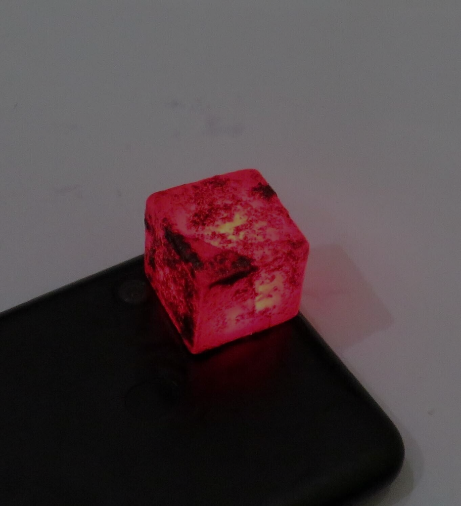 Rare Precious Rough 207.50 Ct Madagascar Red Ruby Cube Cut Loose Gemstone