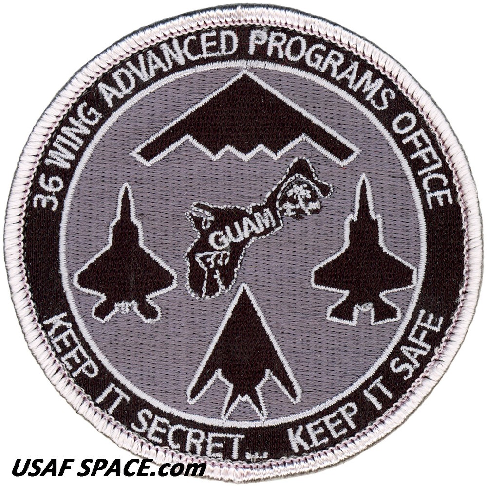 USAF 36TH WING - ADVANCED PROGRAMS OFFICE - Andersen AFB, Guam - ORIGINAL PATCH