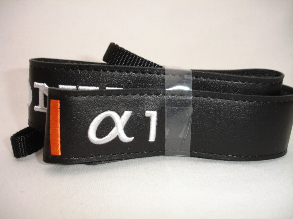 SONY A1 camera neck strap , Alpha 1,  A-1, @1  NEW cond.
