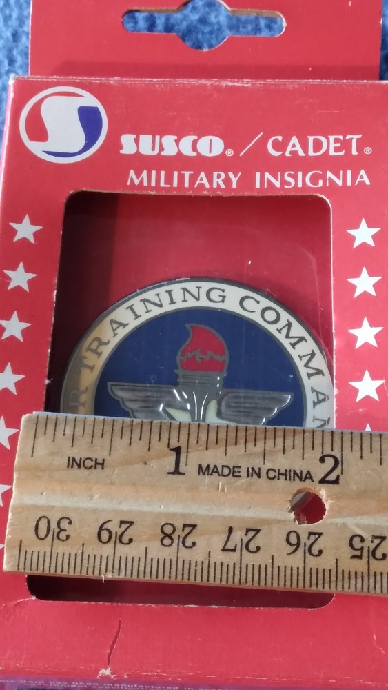 AIR FORCE AIR TRAINING COMMAND INSTRUCTOR PIN - SUSCO NEW 2 INCH
