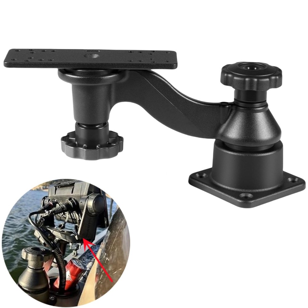 Fishfinder Mount with 6-inch Swing Arm for echoMAP Fish Finder & Chartplotters