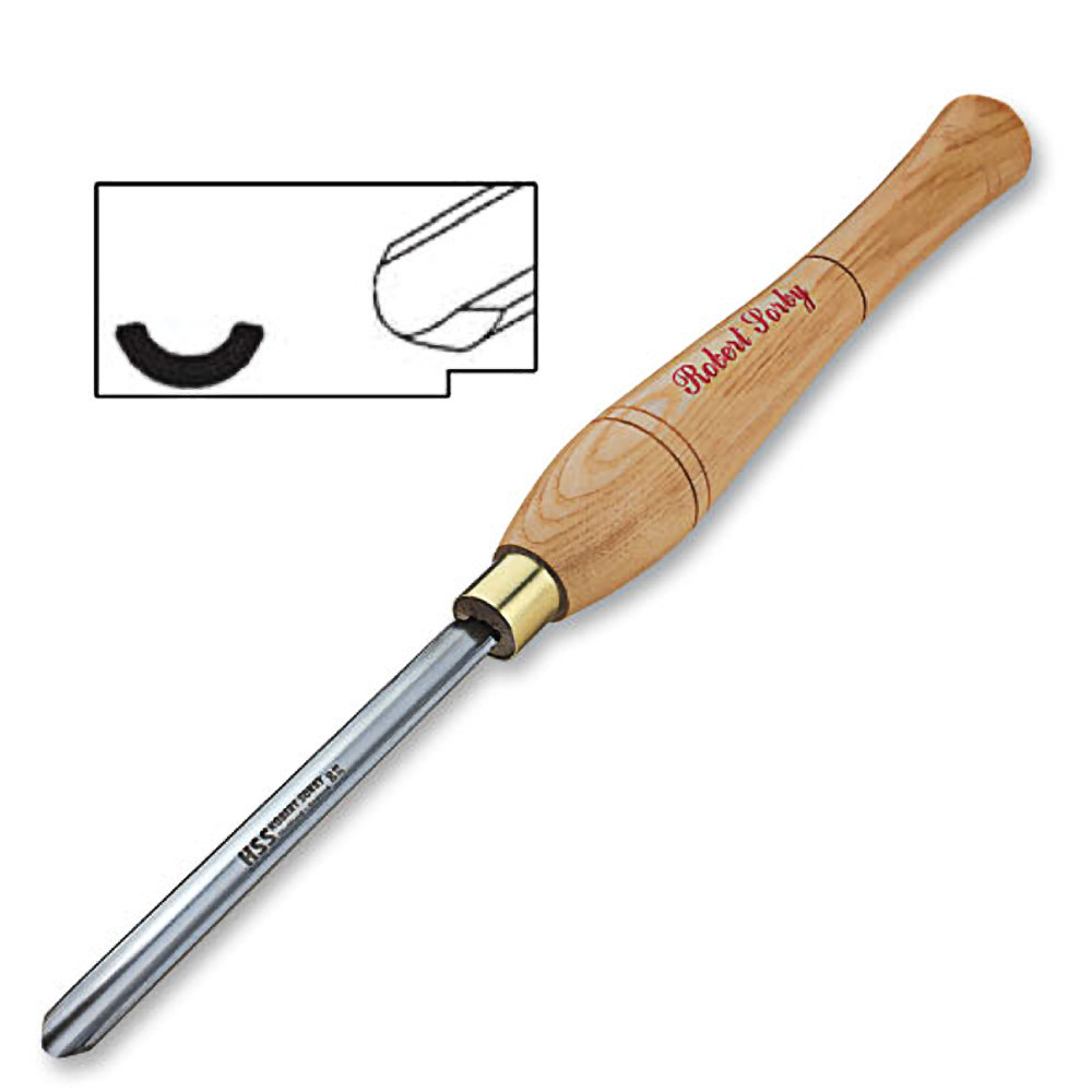 Sorby Continental Spindle Gouge, 8mm