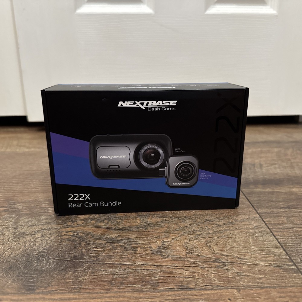 Nextbase 222X Front/Rear Dash Cam New