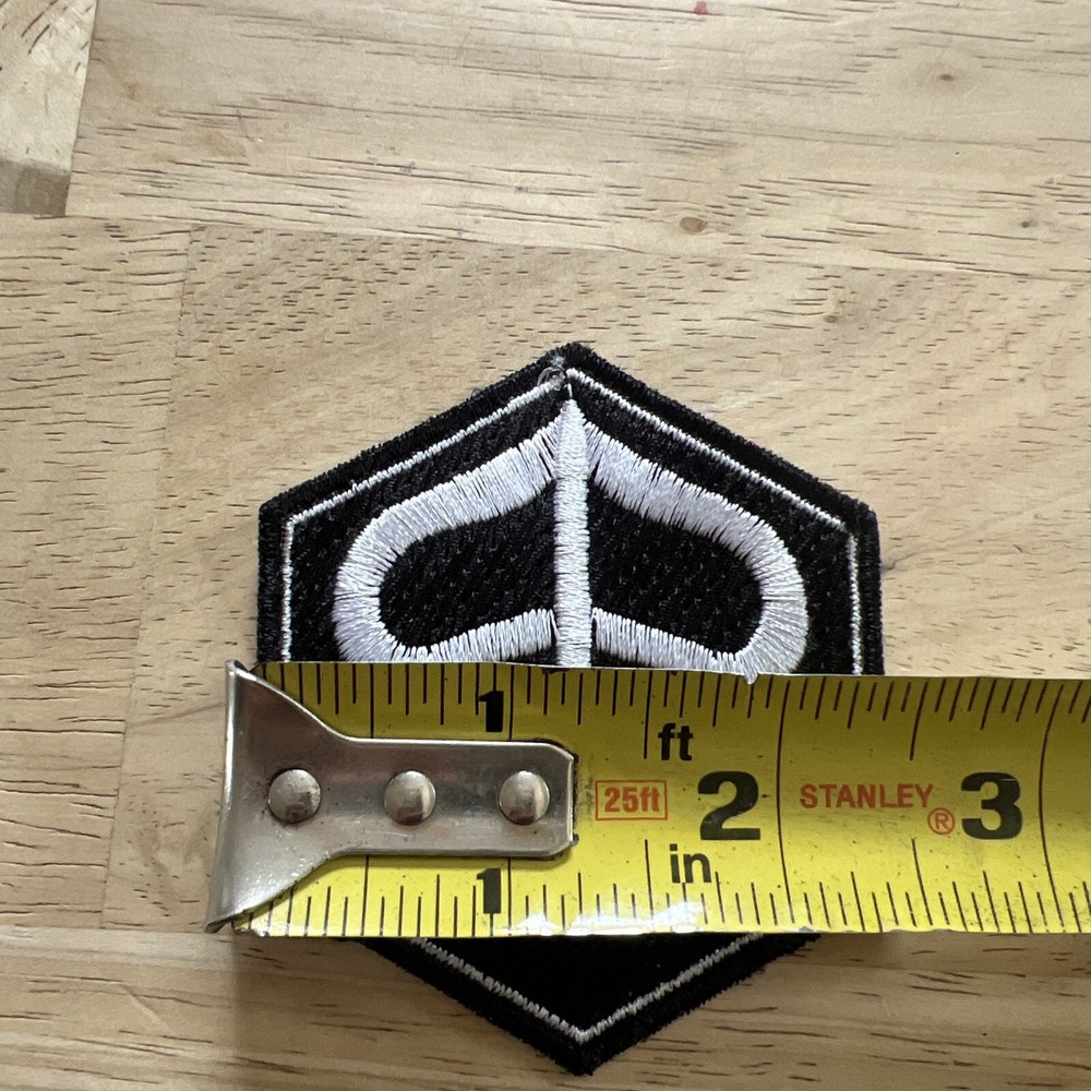 Piaggio (Vespa) Hex Patch - Embroidered - Sew On