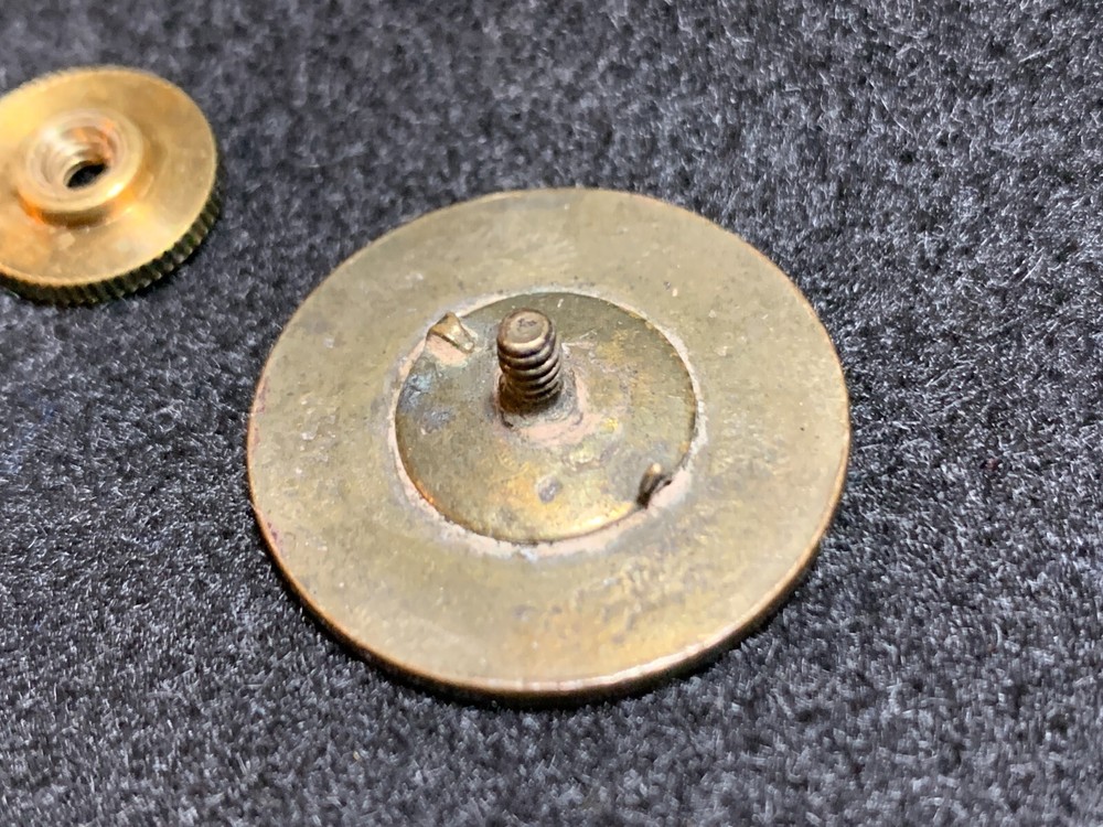 Vintage US Army 8th Infantry Regiment Collar Insignia - Screw Back