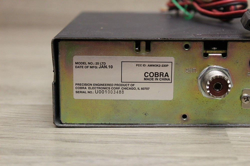 Cobra CB 25LTD classic Mobile Citizens band