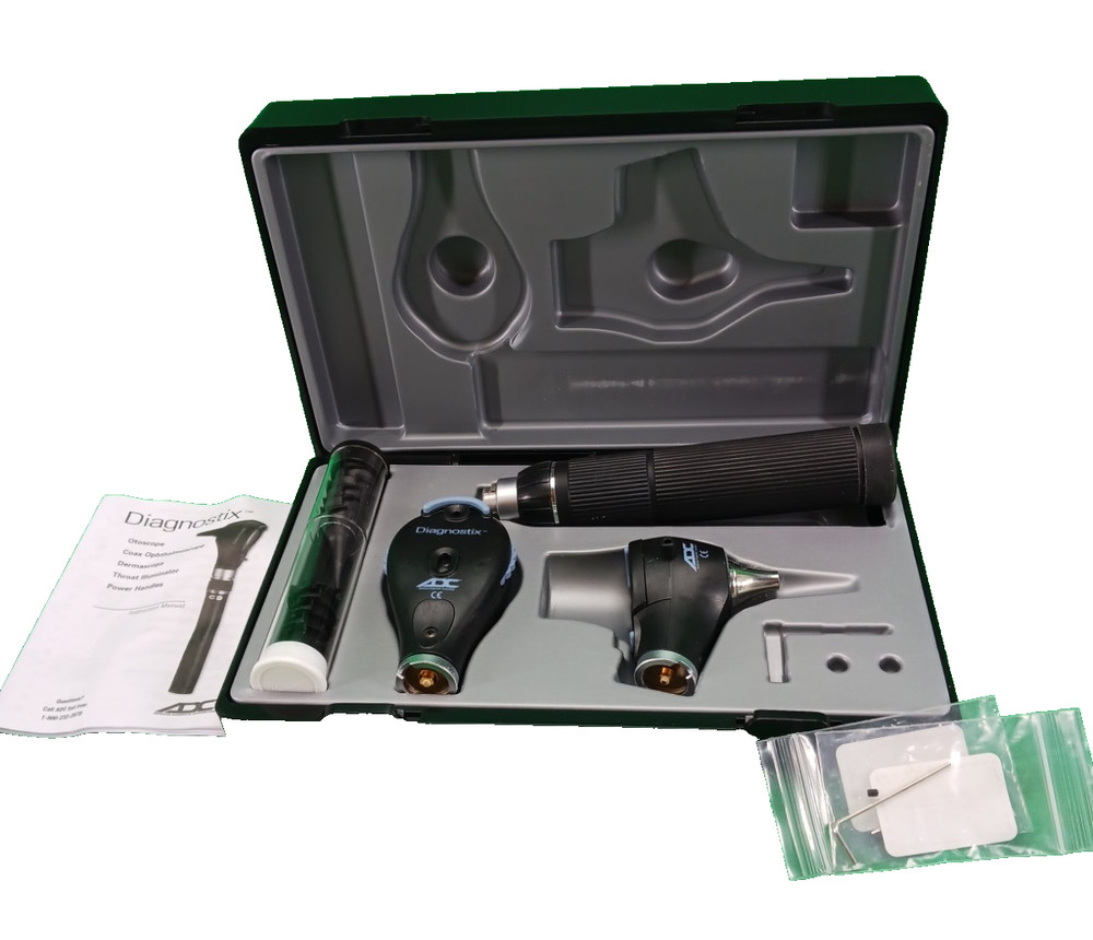 ADC DIAGNOSTIX 3.5 VOLT SET Otoscope Ophthalmoscope