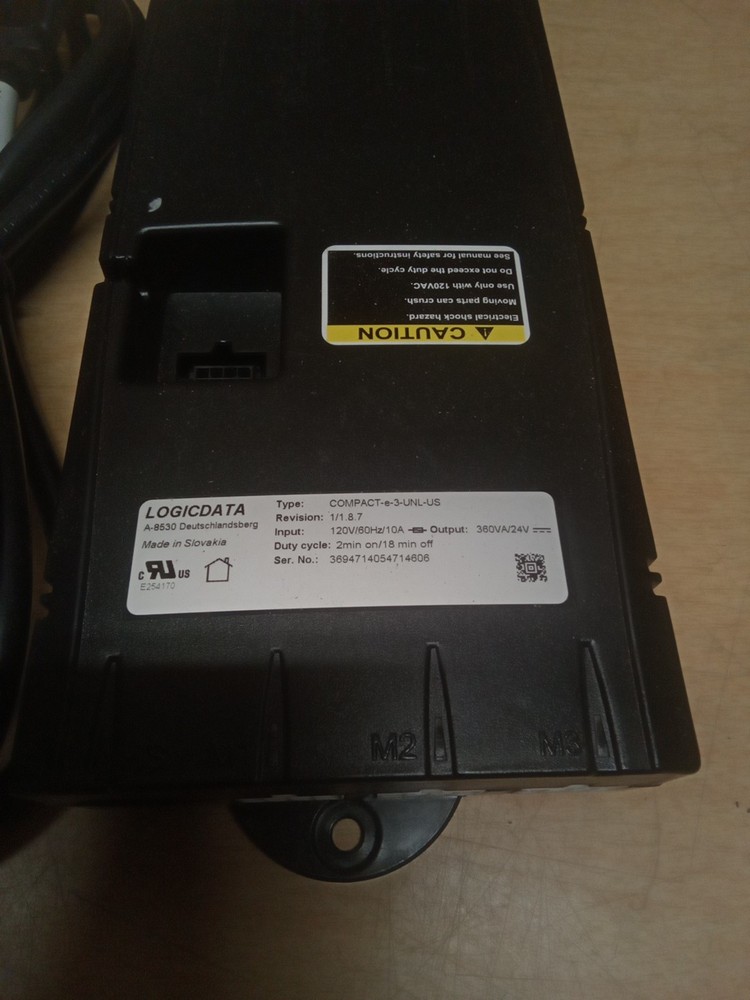 Logicdata COMPACT-e-3-UNL-US Height Adjustable Desk Controller W/ Power Cable